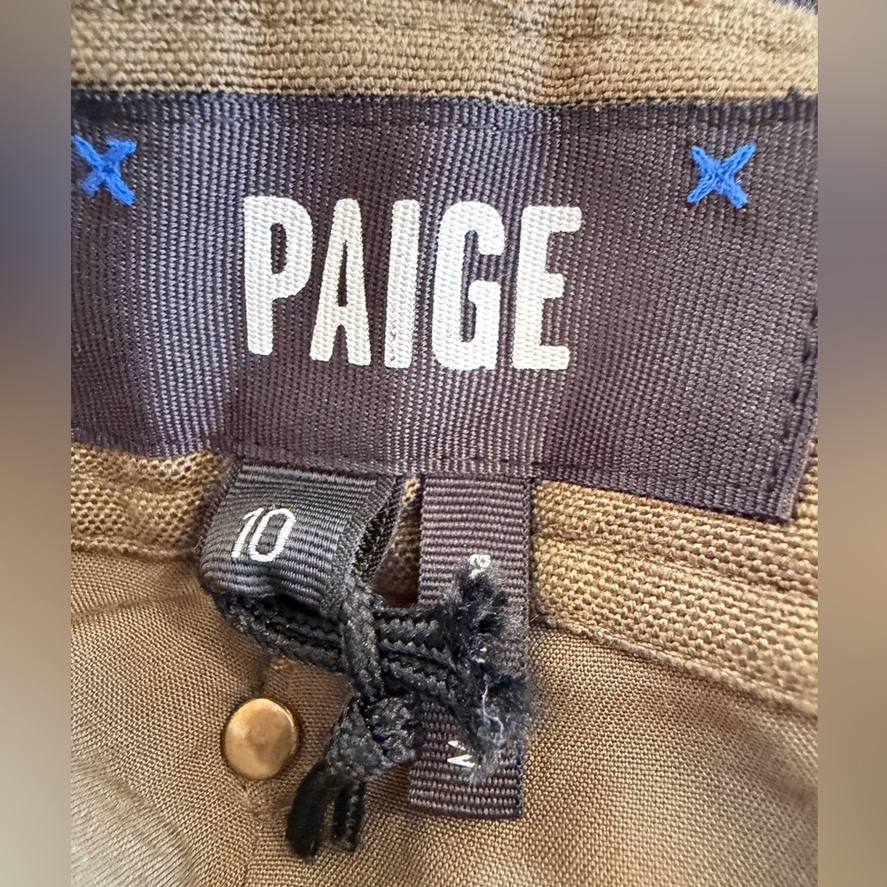 Paige Andie Linen Blend Shorts NWOT - Picture 6 of 8